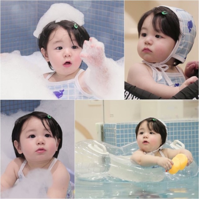 슈퍼맨이 돌아왔다 611회 심형탁 아들 하루, 키즈풀카페 수영장 방문기 초절정 귀여움