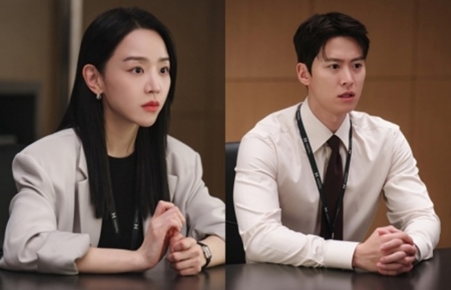 은밀한 감사 5회 신혜선·공명, 키스 후폭풍 속 첫 대면 포착