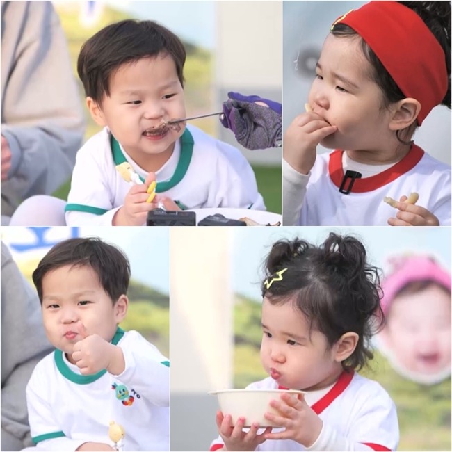 슈퍼맨이 돌아왔다 621회 김종민도 감탄한 정우vs서빈 부추전 대결