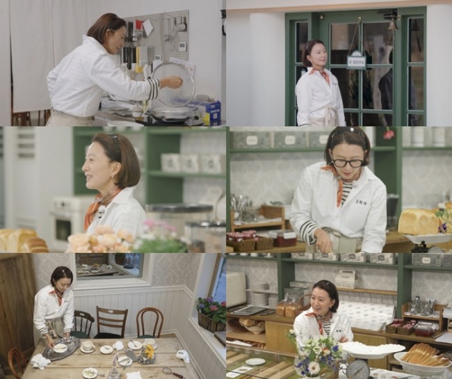 ‘봉주르빵집’ 김희애, 계란탕 해프닝 뒤 손님 응대로 빛난 홀 매니저