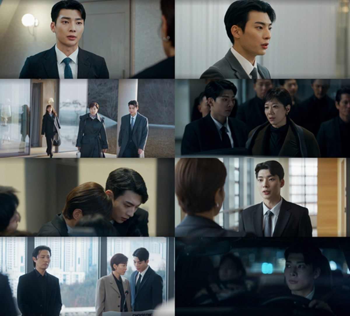 ‘신입사원 강회장’ 박천, 전혜진 곁 지킨 ‘일잘러 비서’…손현주 영혼 의심한 눈빛