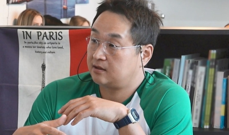 영어 학원 찾은 구성환